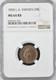 1858 L. A. Sweden Ore Ngc Certified Coin Ms 64 Rb