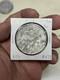 1872 Mo M Mexico Un Peso Silver Coin Chopmarked Au