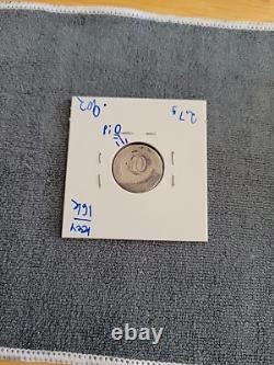 1872-Pi O Mexico 10 Centavos, Filler AG Condition! Key Date! 16k Mint