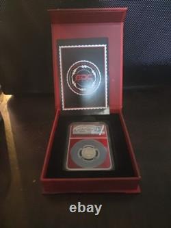 1882 Haiti 10C NGC MS62 PL- EDC Red Case