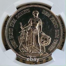 1885 SWITZERLND Bern Festival 5Fr NGC MS 62 Silver Coin