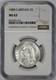 1888 Great Britain Silver 2 Shilling Florin Ngc Ms 63