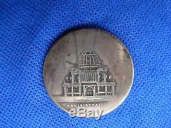 1893 World's Columbian Exposition Chicago Box Coin opium coin hollow secret