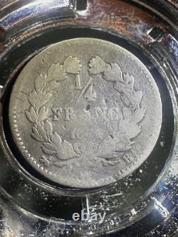 18 1/4 Frank Louis Philippe Circulated Silver Coin