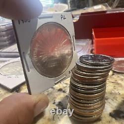 1900 Mexico Mo AM Un Peso AU+ Very PL Mirror like