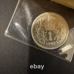 1903 AUSTRIA / KING FRANZ JOSEPH I Silver Corona Coin