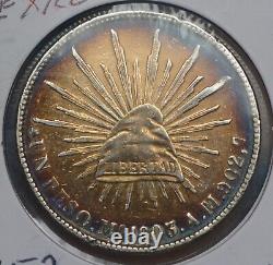 1903 Mo AM SILVER PESO NICELY TONED AU