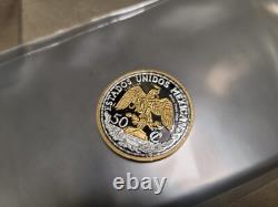 1907.999 Silver 1oz 50 Centavos Caballito Proof Madalla 300 Minted 2023