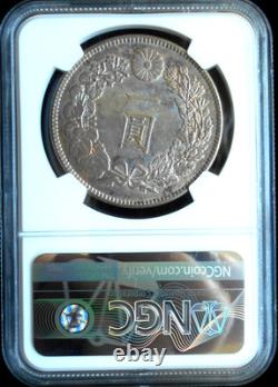 1908 Japan Yen Silver Ngc Ms63