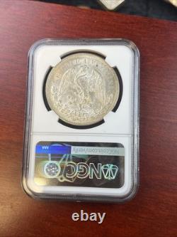 1909-Mo Peso GV Mexico Silver Cap & Rays NGC MS 61