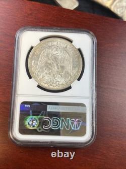 1909-Mo Peso GV Mexico Silver Cap & Rays NGC MS 61