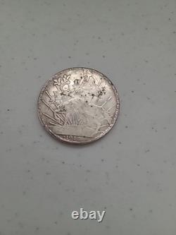1910 Mexico Caballito Silver 1 Peso Coin Estados Unidos Mexicanos Liberty Horse