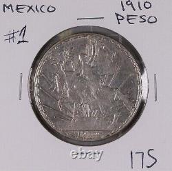 1910 Mexico Silver UN PESO CABALLITO (CS) #1