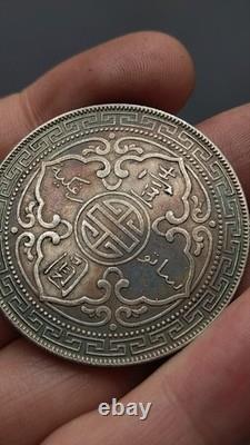 1912 Hong Kong Silver Dollar Coin Great Britain Silver Dollar Coin, 1Yuan Money