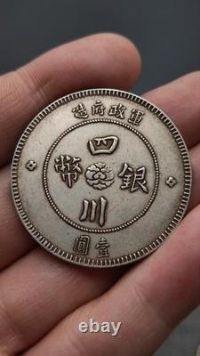 1912 Republic China Szechuan Military government Silver Coin 1Yuan Money