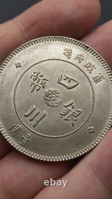1912 Republic China Szechuan Military government Silver Coin 1Yuan Money
