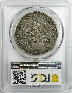 1913 Caballito PCGS XF 40 Silver Mexico Peso KM-453 Large World Coin #20071A