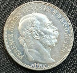 1913 Hungary Two 2 Korona Ferencz Jozsef 50% silver
