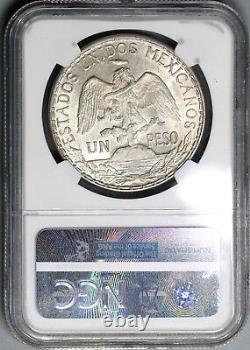 1913 NGC MS 63 Mexico Peso Mint State Caballito Horse Silver Coin (18120601C)