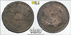 1914 1 Peso Muera Huerta Durango, Mexico Revolutionary Coin PCGS AU53 KM#622
