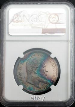 1914, Wurttemberg, William II. Proof Silver 3 Mark Coin. Dark Rainbow! NGC PF63