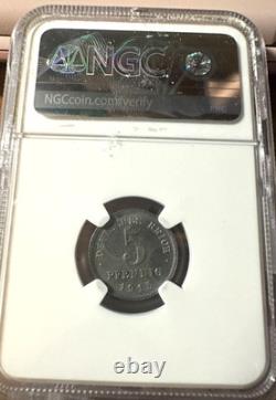 1915g 5p Germany Iron Ms65 Ngc