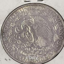 1921 Mexico 2 Pesos Silver Coin Winged Victory