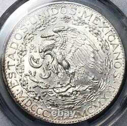 1921 PCGS UNC Mexico 2 Dos Pesos Independence Centennial Silver Coin (25032801C)