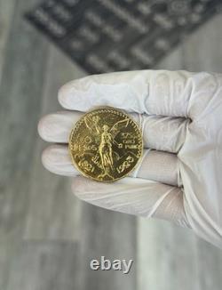 1923 Mexican 50 Pesos Sterling Silver Coin