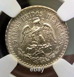 1927 M Mexico 10 Centavos NGC MS 65+