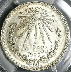 1927 PCGS MS 66 Mexico 1 Peso Key Date Silver Gem Mint State Coin (17122101D)