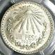 1927 Pcgs Ms 66 Mexico 1 Peso Key Date Silver Gem Mint State Coin (17122101d)