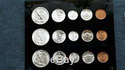 1942- P-d & S World War 2 Era Us Silver Mint Set Choice To Gem Bu Coins Look