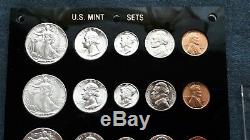 1942- P-d & S World War 2 Era Us Silver Mint Set Choice To Gem Bu Coins Look