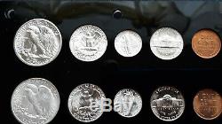 1942- P-d & S World War 2 Era Us Silver Mint Set Choice To Gem Bu Coins Look