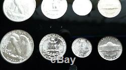 1942- P-d & S World War 2 Era Us Silver Mint Set Choice To Gem Bu Coins Look