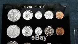 1942- P-d & S World War 2 Era Us Silver Mint Set Choice To Gem Bu Coins Look