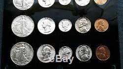 1942- P-d & S World War 2 Era Us Silver Mint Set Choice To Gem Bu Coins Look