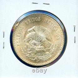 1948 Mexico 5 Peso Cuauhtémoc Silver Coin #56 BU MS
