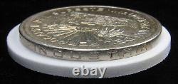 1950 MO Mexico Silver 5 Pesos. Southeastern Railroad Ferrocarril KM$466 BU