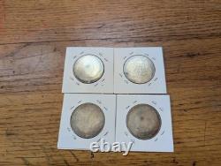 1953 80% Silver 2 Denmark Kroner Lot. Nice toning! Free shipping