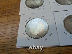 1953 80% Silver 2 Denmark Kroner Lot. Nice toning! Free shipping