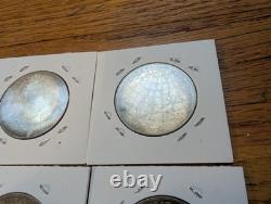 1953 80% Silver 2 Denmark Kroner Lot. Nice toning! Free shipping
