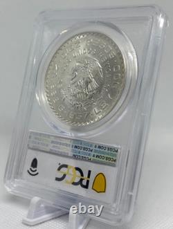 1957 Mexico 10 Pesos 90% Silver Coin PCGS AU58 Constitution Commemorative 1957 Mexico 10 Pesos 90% Silver Coin PCGS AU58 Constitution Commemorative