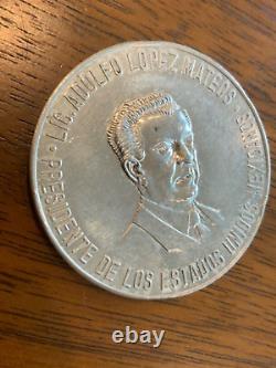 1960 Mexico SILVER Medal BOXING NBA 41ST CONVENTION Only 1000 coins minted
