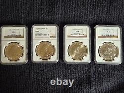 1961-964 South africa Silver 50 Cents NGC PF 66-67 Gem Crowns The Series