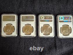 1961-964 South africa Silver 50 Cents NGC PF 66-67 Gem Crowns The Series