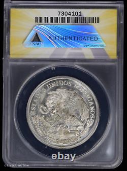 1962-Mo Mexico Puebla Battle Centennial Commemorative Silver Medal ANACS MS 64 C