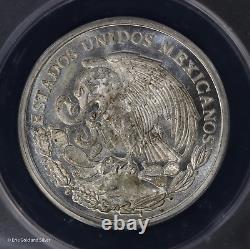 1962-Mo Mexico Puebla Battle Centennial Commemorative Silver Medal ANACS MS 64 C