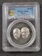 1964 Mexico Silver Medal Grove 872a Charles De Gaulle Pcgs Sp62 Rare Pop 1